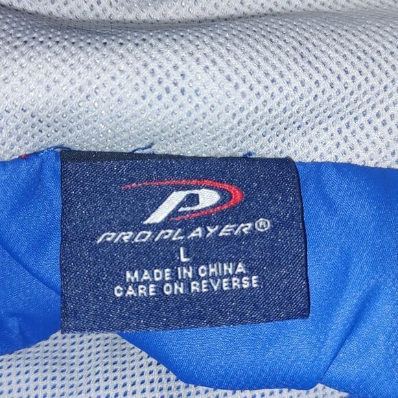 Pro Player Nc Duke  Blue Devils  light wieght pull over windbreaker  Sz L - Picture 4 of 4